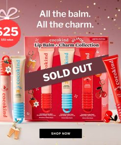 cocokind x OLIPOP lip balm + charm collection